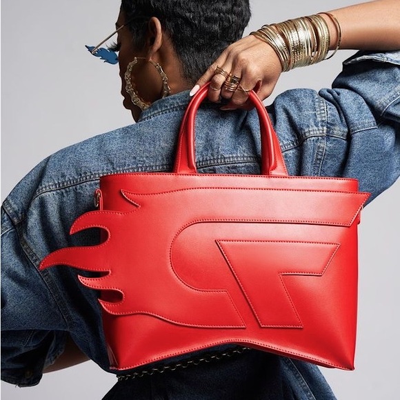 Red Flame Purse - Picture 3 of 5